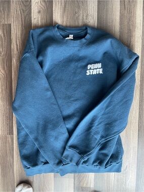 Oversized Penn State Graphic Crewneck